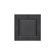 Розетка 1-м с крышкой Karea LINE STAR с заземл. дым. металлик Makel 86050029