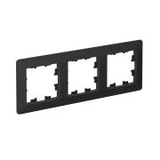 Рамка 3-м AtlasDesign Air карбон/дым. черн. SE ATN221003