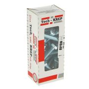 Болт с шестигранной головкой М8х40 DIN 933 оцинк. (уп.25шт) Tech-Krep/Zitar 105210