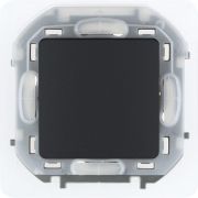 Переключатель 1-кл. Inspiria 10А IP44 250В 10AX механизм антрацит IEK 673673