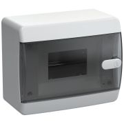 Корпус ЩРН-П-6 UNION Compact IP41 черн. прозр. дверь пластик. IEK UIC-KP12-N-06-41-K01